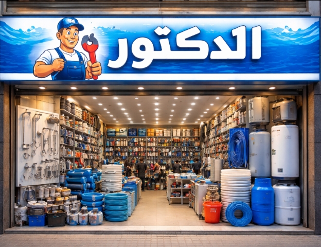 من المسمار للخلاط... عند الدكتور للادوات الصحية